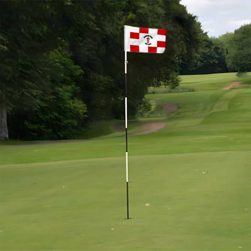 2BUT Harbour Town Golf Links Golf Pin PGA Flag Practic Putting Green Golf Flag For Backyard Garden Double-Sewn 600D Nylon Miniature Pin Flag Regulation Tube Flag(Red 20"X13") - Image 5